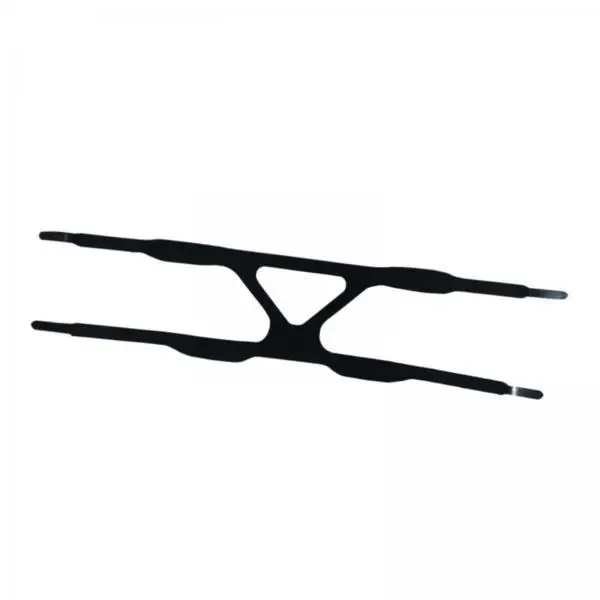 Universal Mask Headgear Strap with 4 Point Adjustment Breathable Nylon Polyester Headband for Night Use