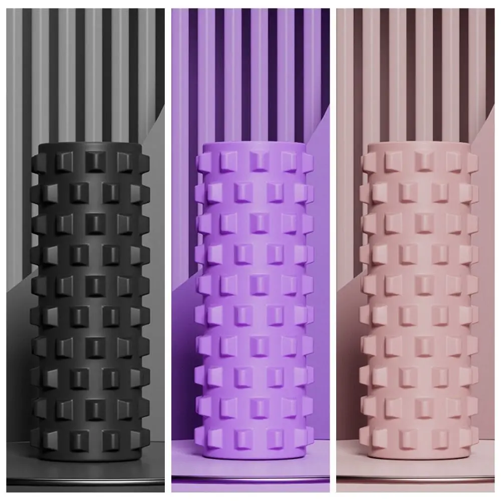 دائم إيفا رغوة اليوغا رغوة تدليك الأسطوانة عالية الكثافة الصالة الرياضية أداة اليوغا بيلاتيس رغوة الأسطوانة مستقرة الوردي اللياقة البدنية اليوغا العمود اللياقة البدنية #5