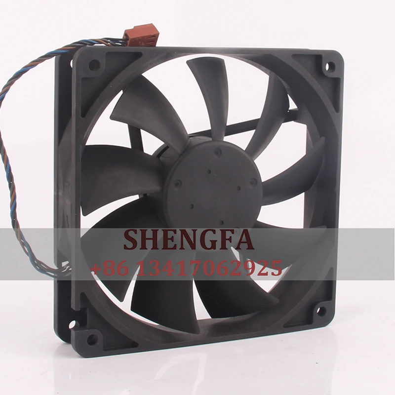 

4710KL-04W-B56 NMB Корпусный вентилятор DC12V 0.72A 12CM 12025 4-проводной центробежный вытяжной вентилятор с контролем температуры 120x120x25 мм охлаждающий вентилятор