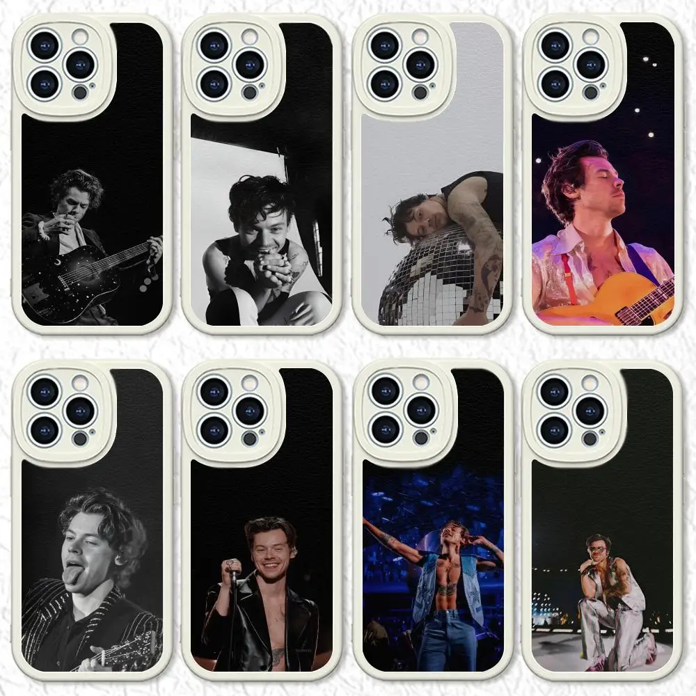 Singer H-Harry S-Styles MAISTO Phone Case Lambskin Case For Iphone 16 15 14 13 11 12 Pro Max Xr X Xs 8 7 Plus