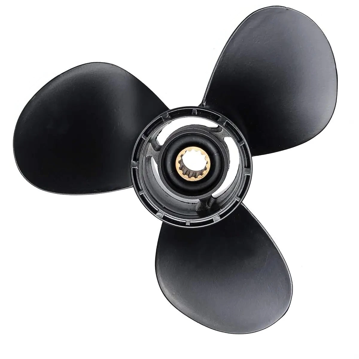 

Boat Outboard Propeller 58100-95212-019 For Suzuki 35-65HP 11 1/2 x 10 Marine Propeller 13 Spline Tooth Aluminum Alloy Black