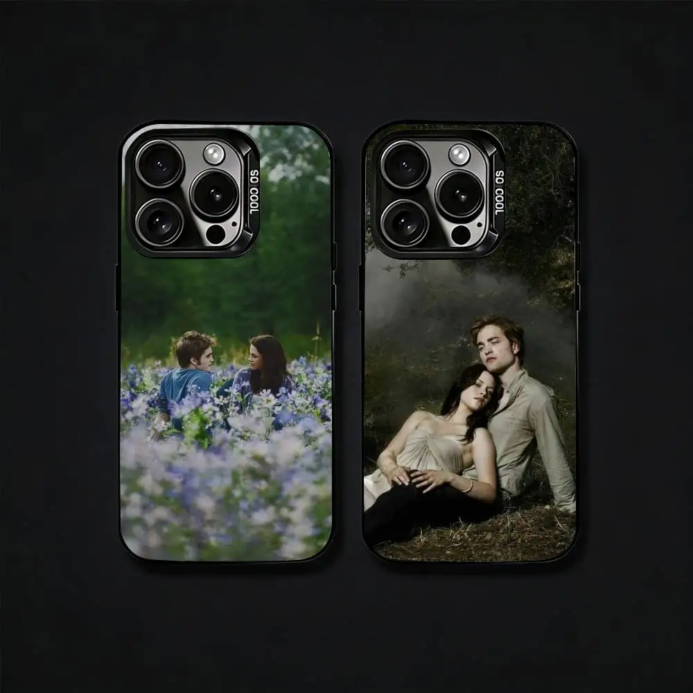 

T-Twilight-t Series Phone Case For iPhone17, 16,15,14,13,12 Pro Max Black Candy Matte Shockproof Cover