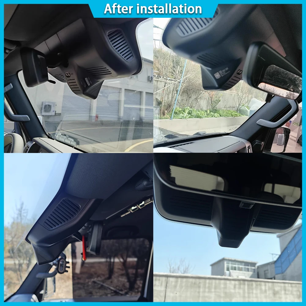 لشيري iCar iCaur V23 2024 2025 2026 واي فاي 4K DVR داش كام كاميرا سيارة سوني عدسة مسجل فيديو G-الاستشعار وقوف السيارات 24h رصد