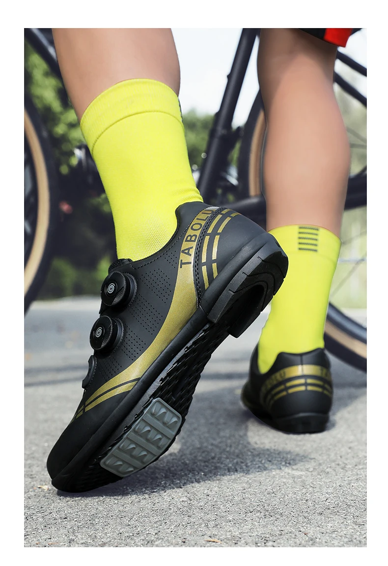 Professionelle Rennrad-Sneaker für Herren und Damen Mountainbike-Schuhe SPD-Klammern MTB-Fahrradschuhe Speed-Sneaker Dirt-Bike-Schuhe – Detail 20