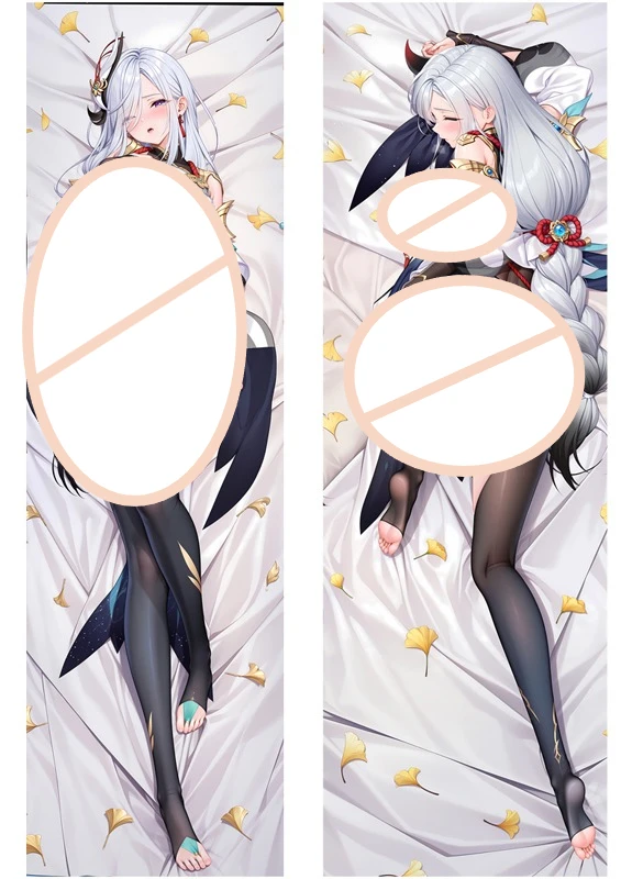 

Чехол-подушка для дакимакуры Genshin Impact Шен Хэ 2WAY (двусторонний)