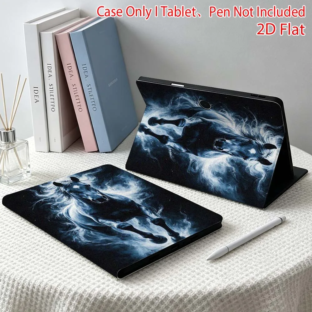 Running horse pattern For OPPO VIVO IQOO OnePlus Realme Pad 3 Pro 13 12.1 11.4 11 inch Pen Tray Tablet Case Soft