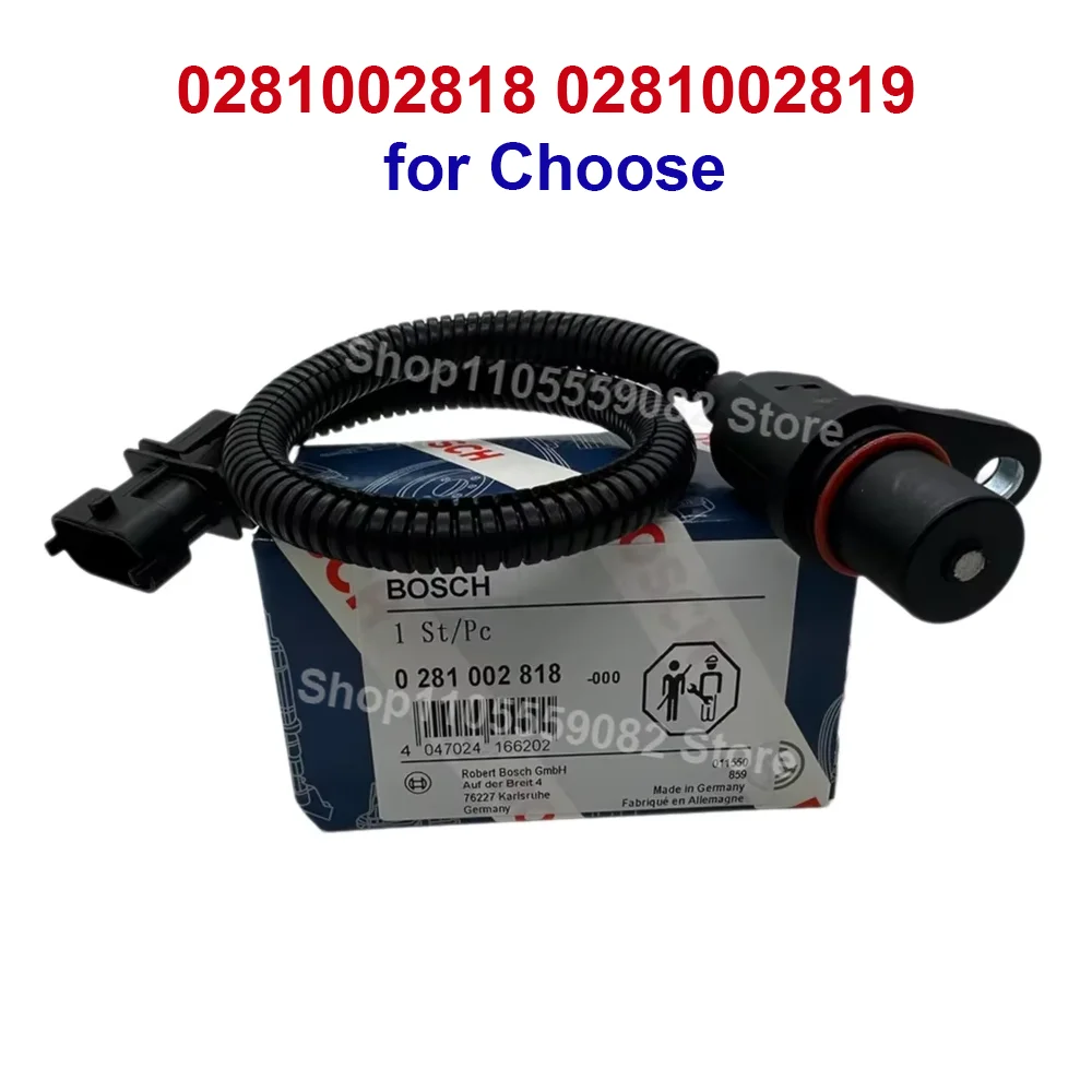 Sensor de Pulso do Virabrequim Original 0281002819 para Volvo VM210 VM260 VM310, Sensor de Posição do Virabrequim 0281002818 para GM Chevrolet