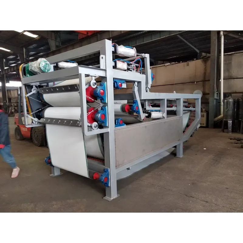 Belt Filter Press Sludge Dewatering Machine Core Components Engine Gear for Efficient Sludge Treatment Manufacturing Plants