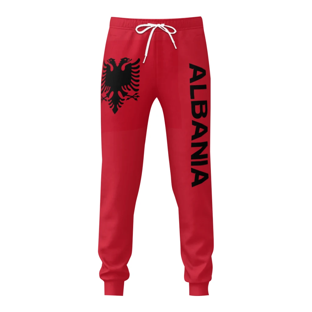 

Mens Sweatpants Albania Flag Pants with Pockets Joggers Soccer Football Multifunction Sports Sweat With Drawstring