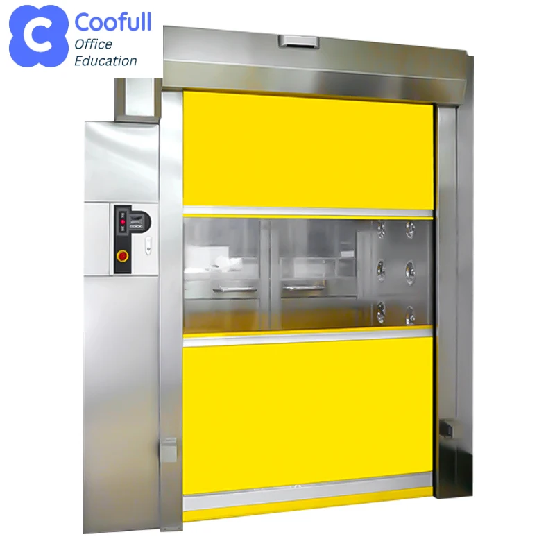 Blast-Proof Air Shower Anti Blast Motor Doors Anti-Explosion Auto Recovery Automatic Roller Shutter Door