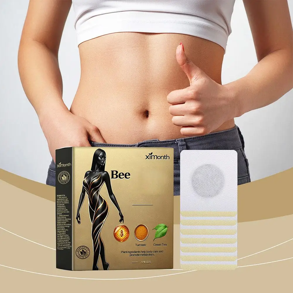 Bee Slimming Thin Arm Patch para homens e mulheres, remoção de gordura, queima de estômago, saúde, 2 pacotes