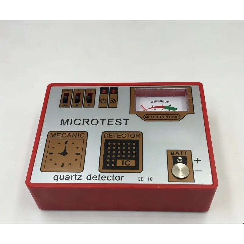 Watch repair tool, multi-function watch quartz movement pulse detector, electric meter, demagnetizer