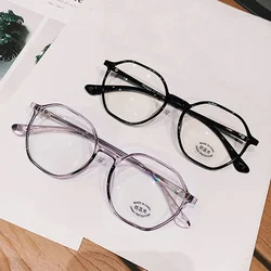 1pc Fashion Transparent Reading Glasses Female Middle-aged and Elderly High-definition Anti-blue Light Glasses for The Elderly