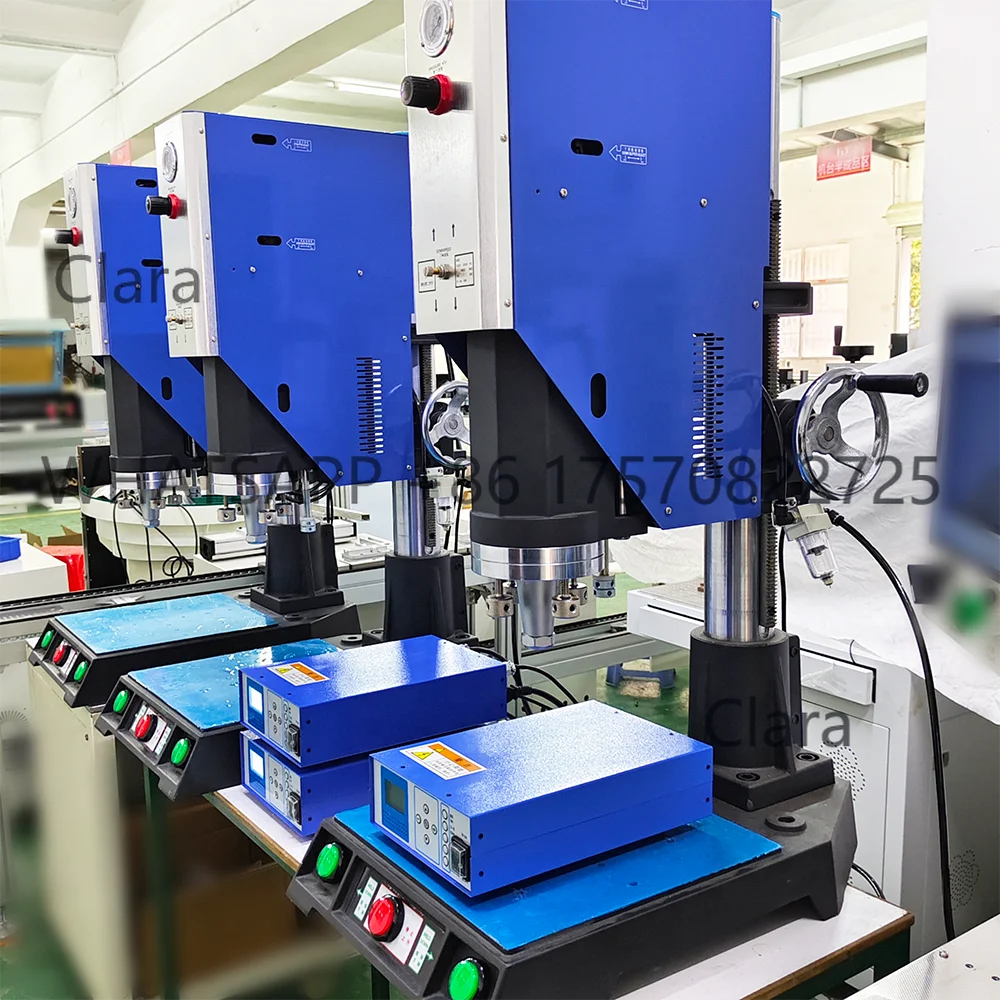 

Original Factory 15K Automatic Acrylic Box PSA Graded case Polyester Lanyard Ultrasonic Plastic Welder Welding Machine