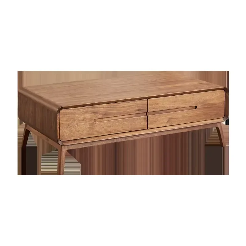 Modern durable eco-friendly black walnut coffee table and porch table for living room furniture