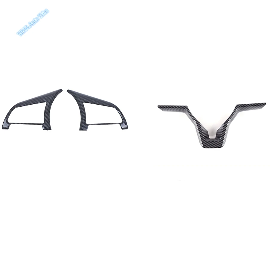 

Car Styling For Nissan Qashqai J11 2017 2018 2019 2020 Steering Wheel Strip Cover Trim Matte / Carbon Fiber Interior Accessories