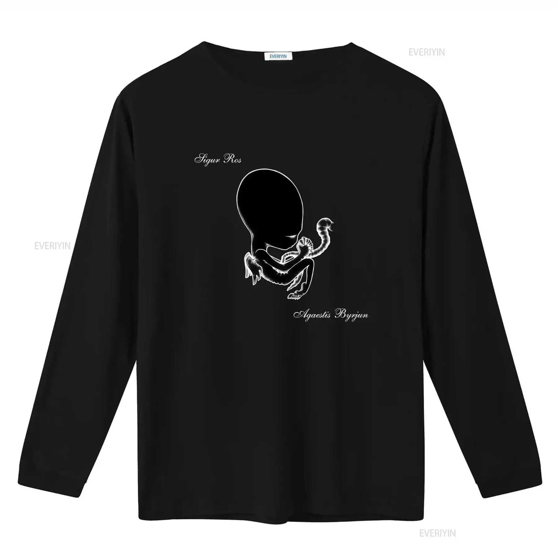 Sigur Ros Agaetis Byrjun Album Cover Indie Rock Pop Classic T Shirt Unique Design for Music Lovers vintage Washed Comfortable