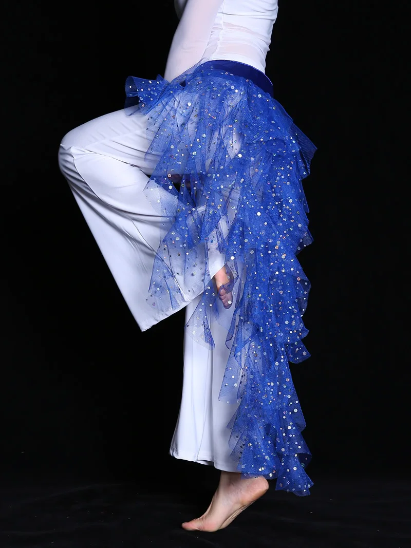 

Belly Dance Highlights Mesh Nine Tailed Fox Belt Waist Chain Waist Accessories Charm Egyptian Style Waist Chain