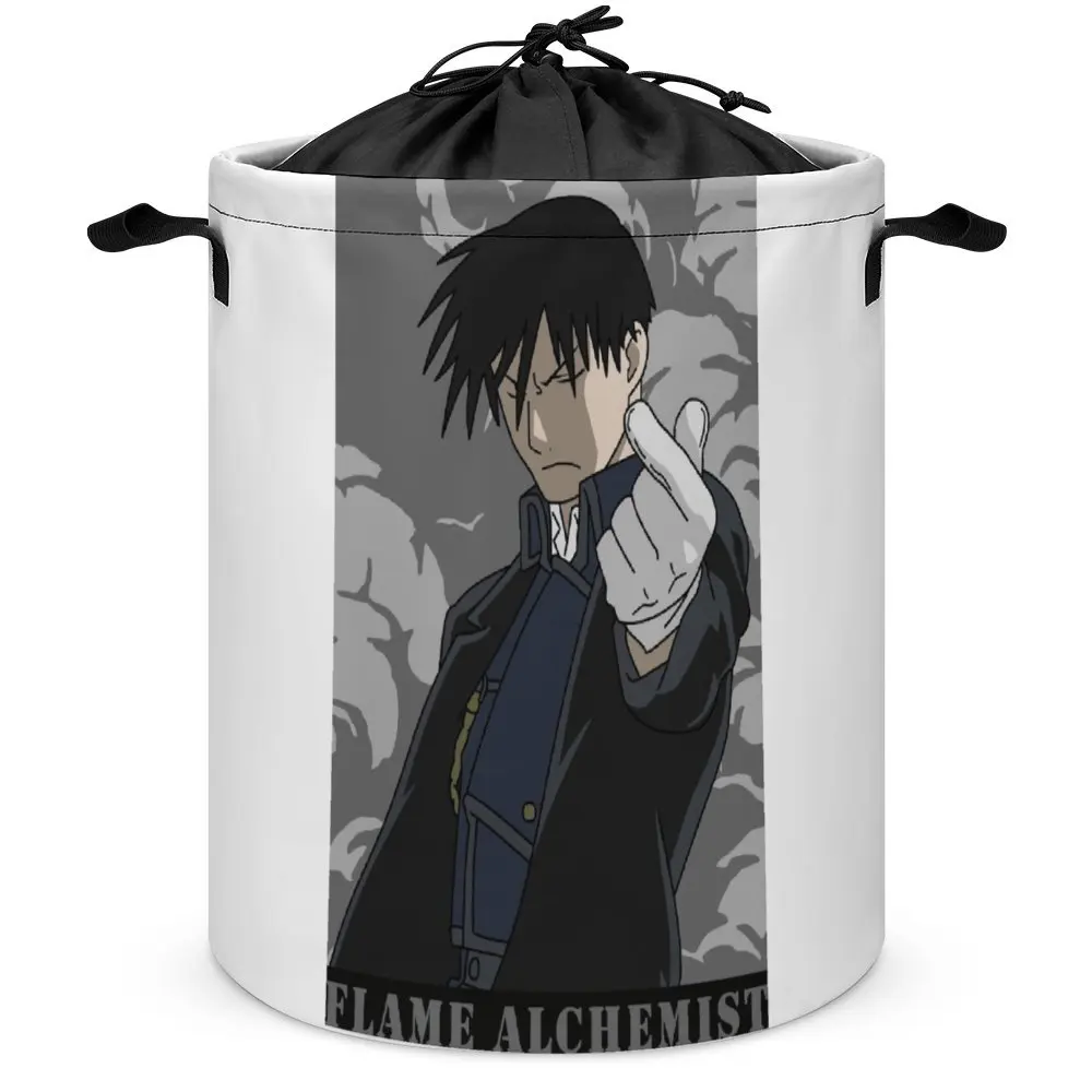 Flame Alchemist for Sale Laundry Basket Storage Tank Organizer Division Casual Graphic Storage of Clothes Handle on Both Sides C