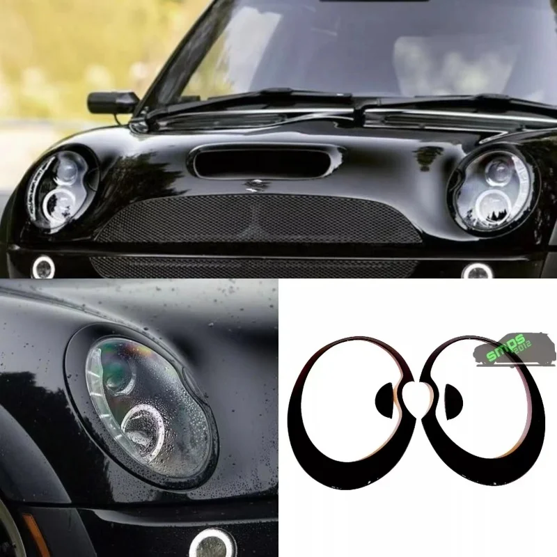 

Аксессуары для автомобиля Mini Cooper S JCW R50 R52 R53, блеск, черный, хромированный Блэкаут 2001-2006
