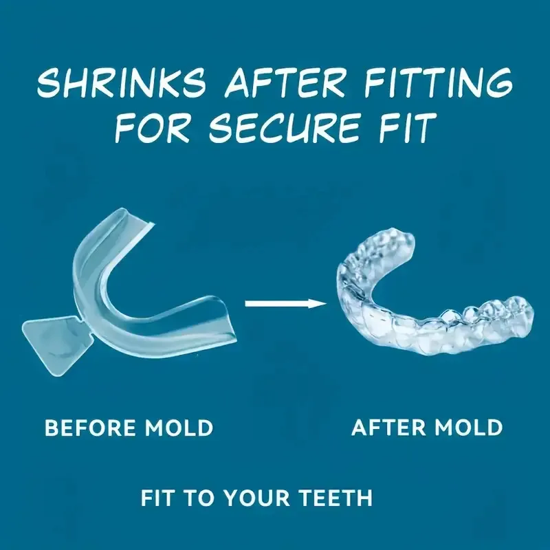 1/4/8 قطعة مكافحة الشخير صريف الأسنان النوم حامي الفم صينية وقف الأسنان طحن النوم المعونة ليلة الحرس اللثة درع الفم الرعاية الصحية