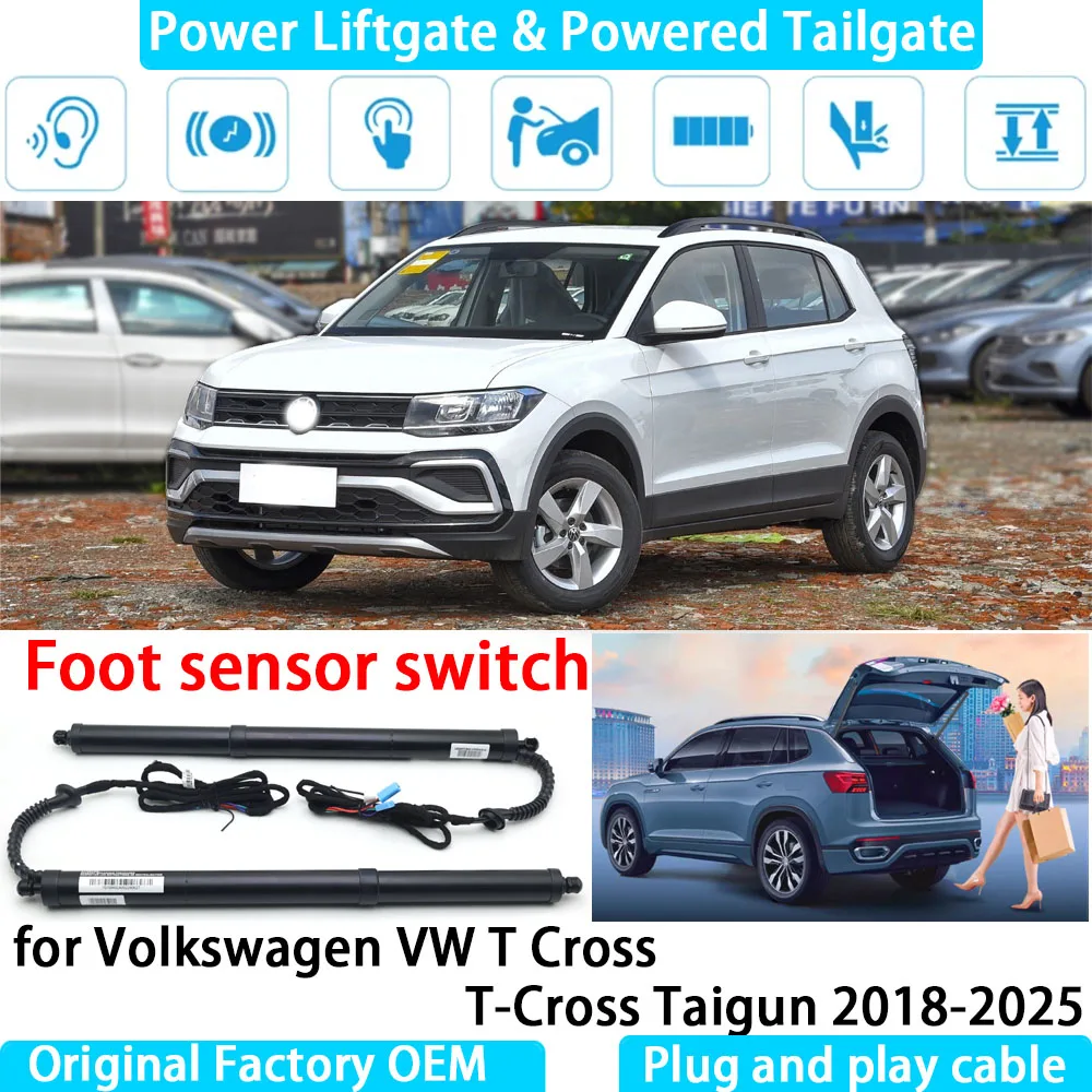 

for Volkswagen VW T Cross T-Cross Taigun Automatic Electric Power Liftgate Powered Tailgate Strut Tail Gate Lift System