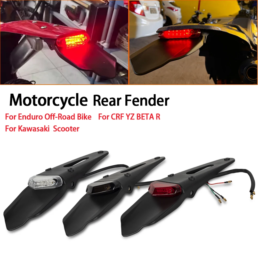 Motorcycle Stop Signal Tail Light Rear Fender Brake Stop Lam