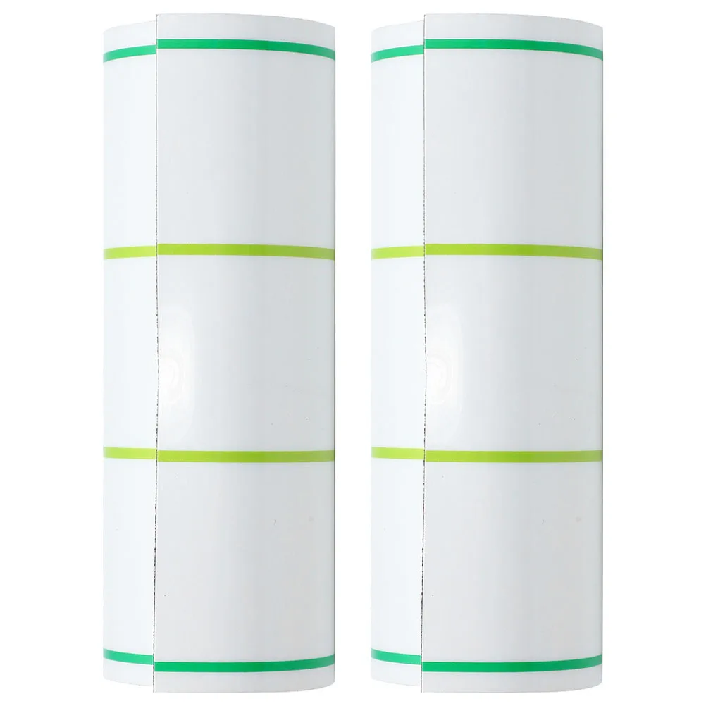 

2Pcs Magnetic Sentence Strip Large Dry Erase Notebook Paper Erasable Lined Strip for Classroom Writing Drawing