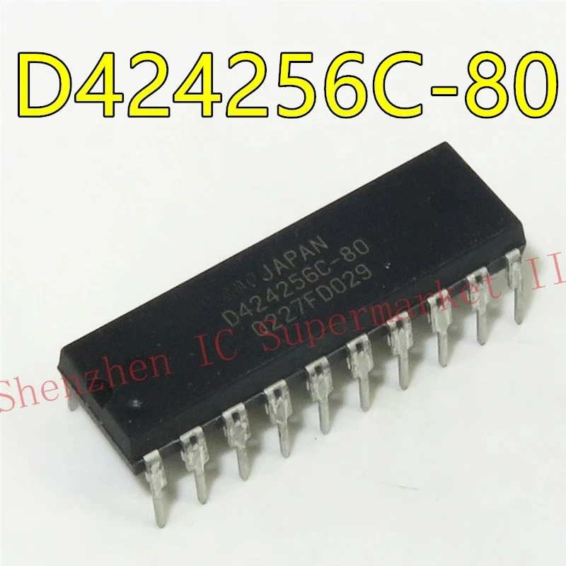 1pcs/lot D424256C-80 D424256C-80 D424256C DIP In Stock