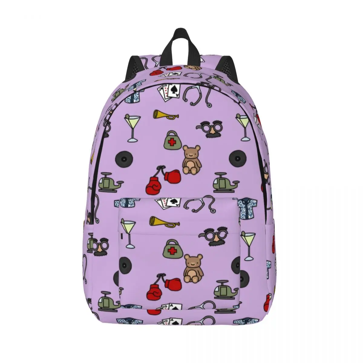 Martinis And Medicine Rucksack MASH Children High Street Office Work School Birthday Gift Zipper Closure Handbag