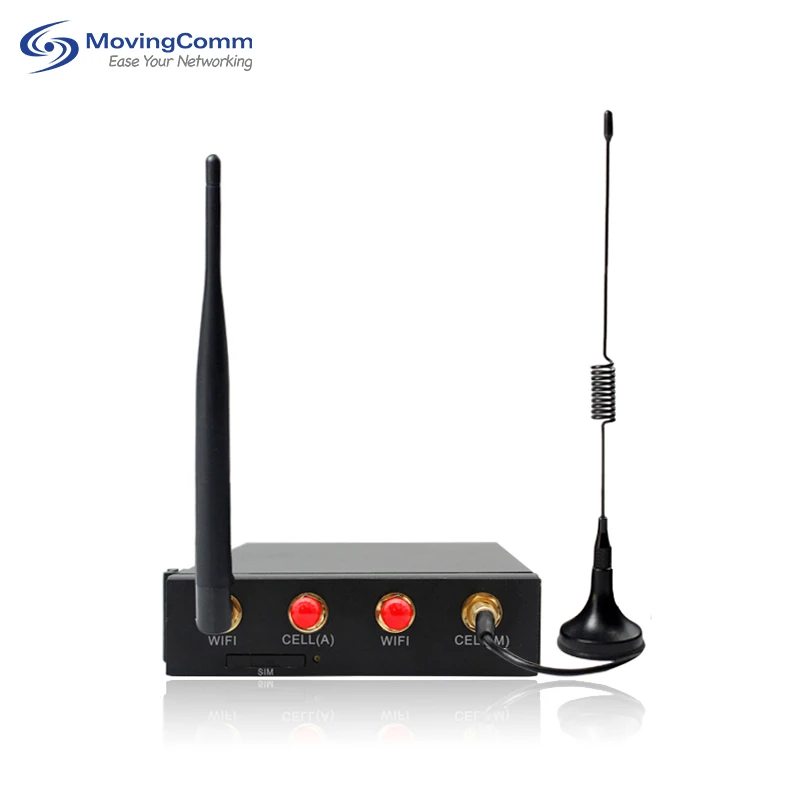 4G الصناعية الصف واي فاي نقاط الوصول واي فاي بطاقة Sim راوتر 300Mbps دعم 232 و 485 منافذ تسلسلية