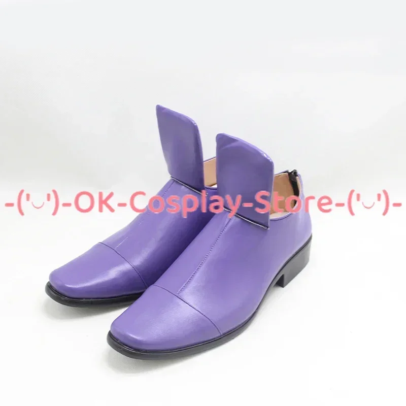[Angepasst] Diavolo Cosplay Schuhe JoJo's Bizarre Adventure Anime Roleplay Prop Halloween Karneval Party PU Leder Stiefel