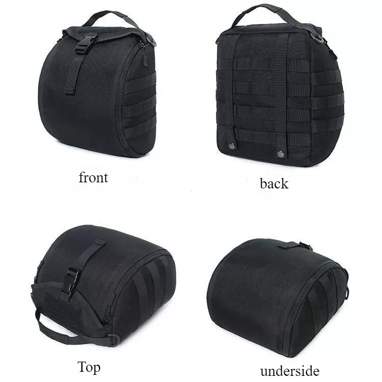 حقيبة خوذة تكتيكية حزمة متعددة الأغراض لتخزين مولي حقيبة حمل للرياضة والصيد والرماية والخوذات القتالية والخوذة العسكرية #4