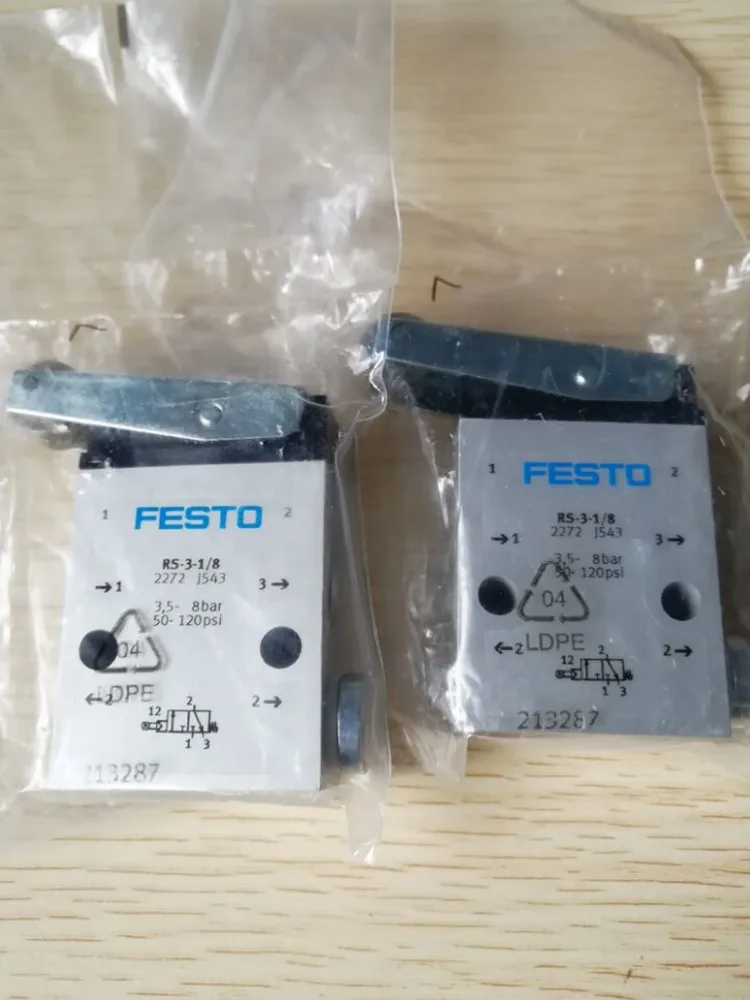 FESTO Roller lever valve RS-3-1/8 2272 RS-4-1/8 2949 R-3-1/4-B 8985 R-5-1/4-B 8996 H-5-1/4-B 8995 RO-3-1/4-B 8991