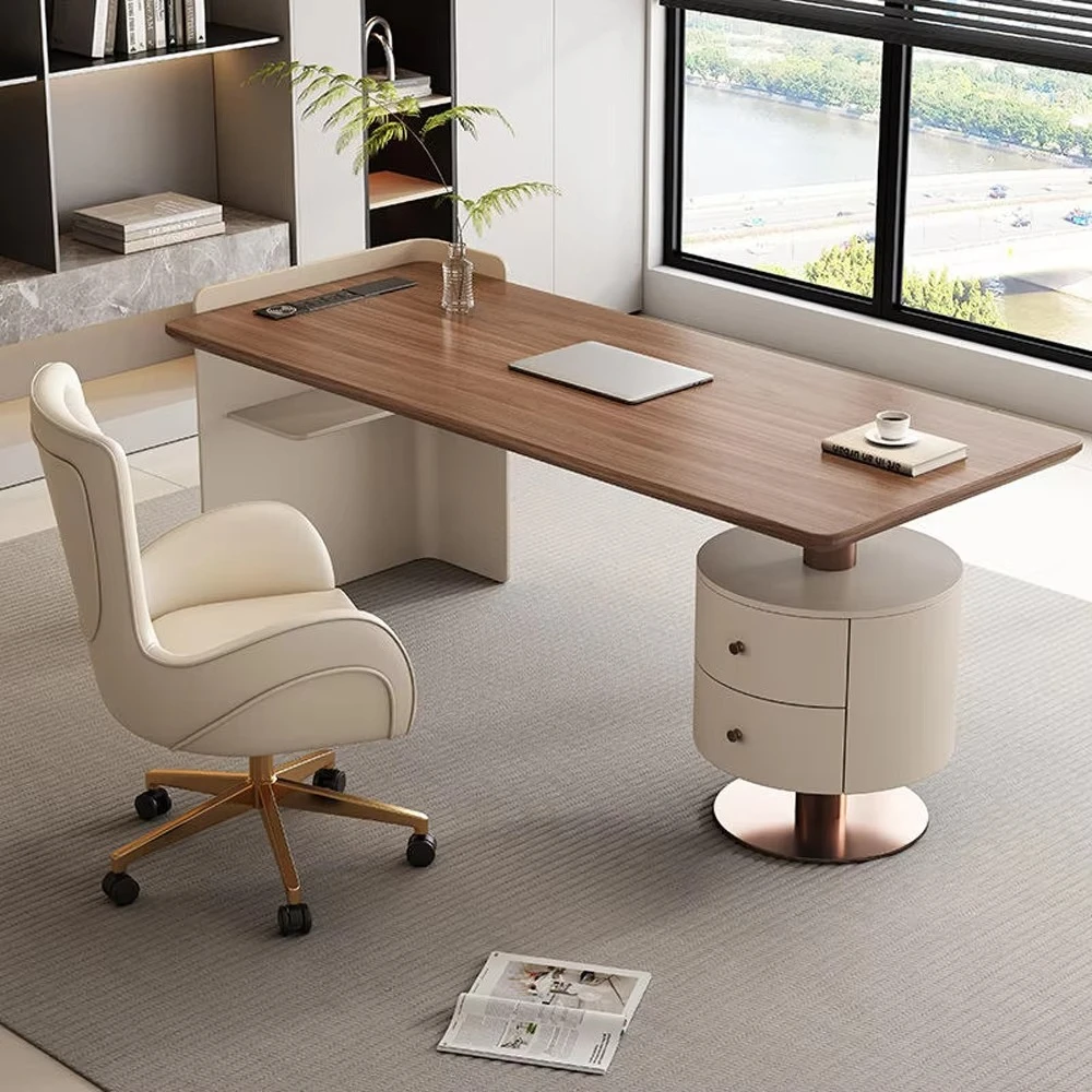 

Настольная лампа класса люкс, простая, из массива дерева, для салона красоты, в кремовом стиле, ретро, для домашнего использования