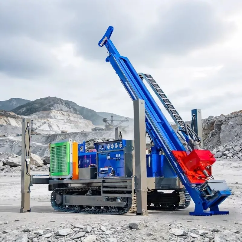 Full Hydraulic Core Drilling Rig Portable Geological Water Well Borehole Exploration Machine Equipment