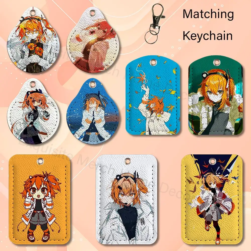 A-Adachi Cute R-Rei Fashion Leather Credit Card Holder Roomy Metro Debit Credit Card Air Tag Access Card Girls Boys