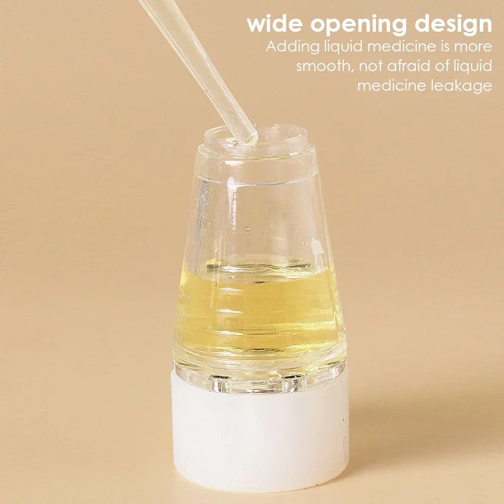 6ml Scalp Applicator for Minoxidil Hair Growth Fluid Essence Massage Ball Head Drug Delivery Tool Liquid Comb Treatment Kit