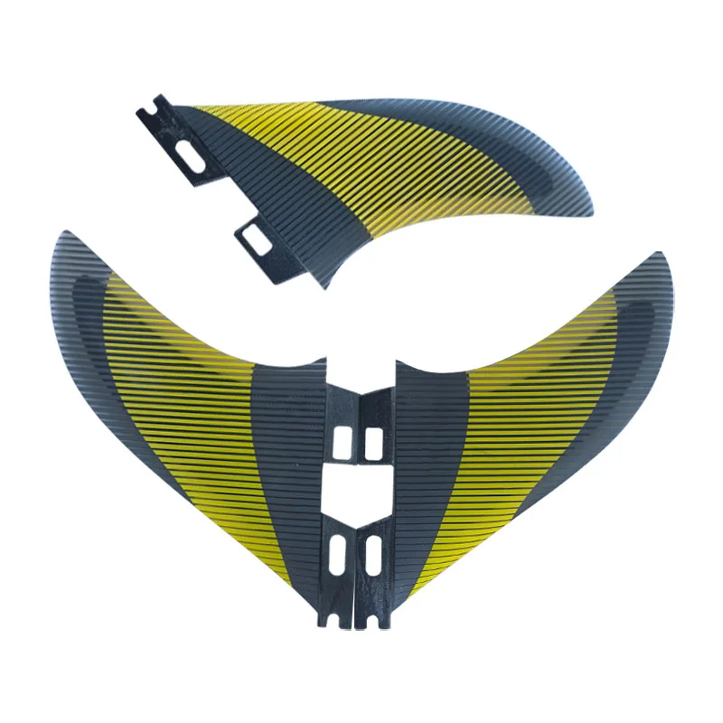 

Ласты для доски для серфинга FCS2, хвостовые ласты для доски для серфинга из 3 частей, изготовленные из стекловолокна и соты, основные плавники, боковые ласты, аксессуары для доски для серфинга,