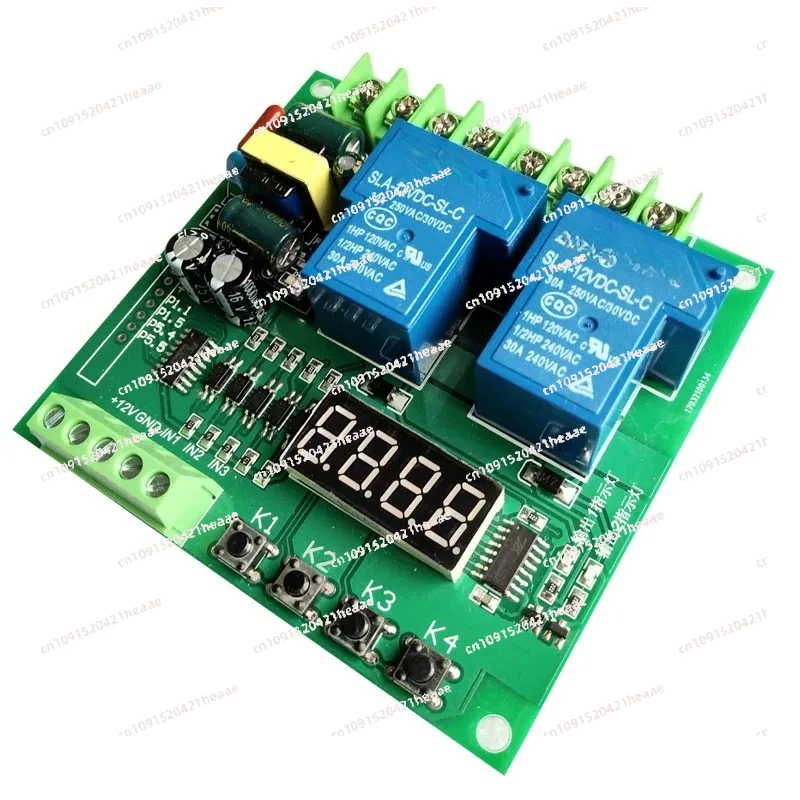 

Подходит для двигателя 220 В переднего/реверсного управления/платы/два/два релейных модуля цикла синхронизации с задержкой