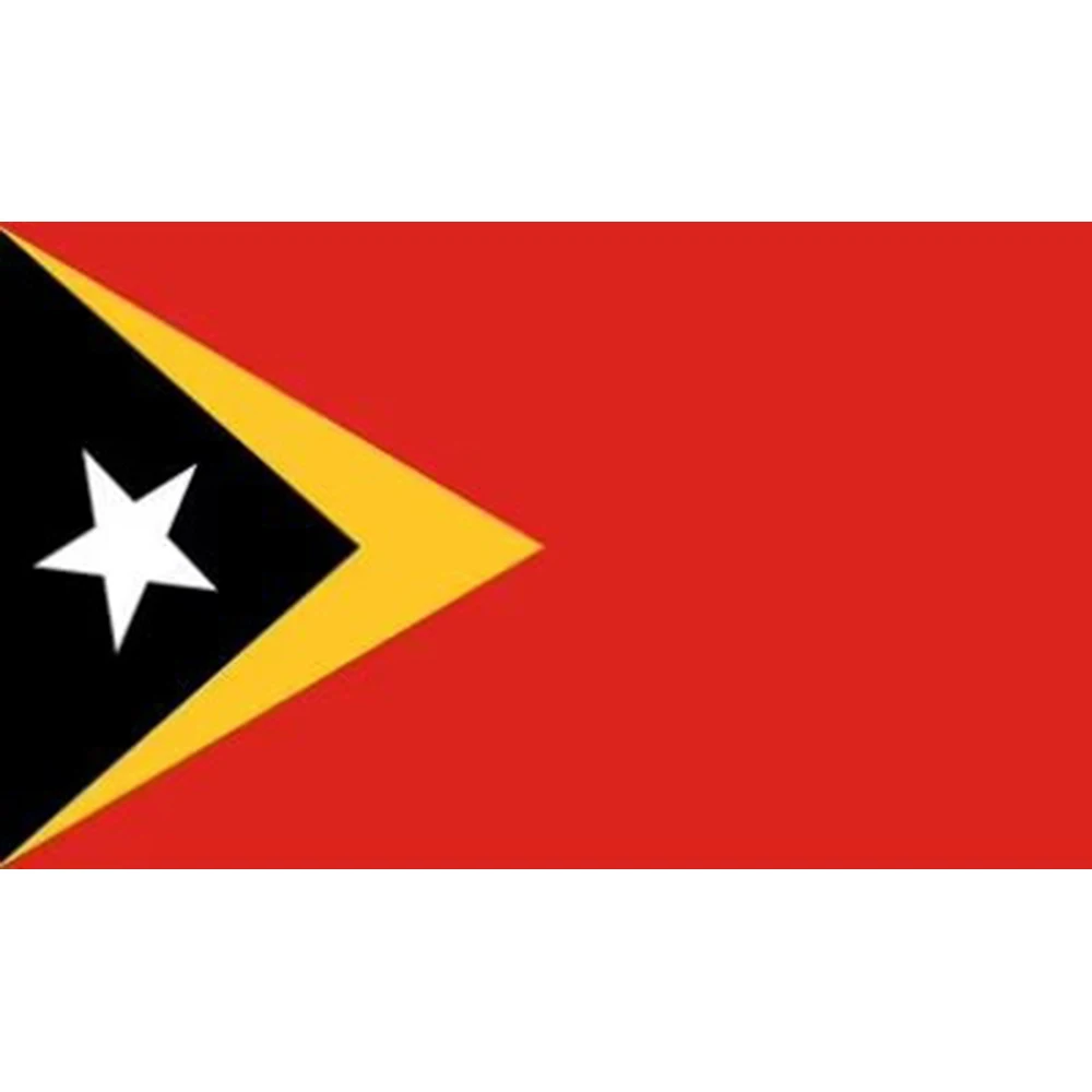 East Timor Flag 90*150cm with white sleeve any hobby history USA FLAG BANNER