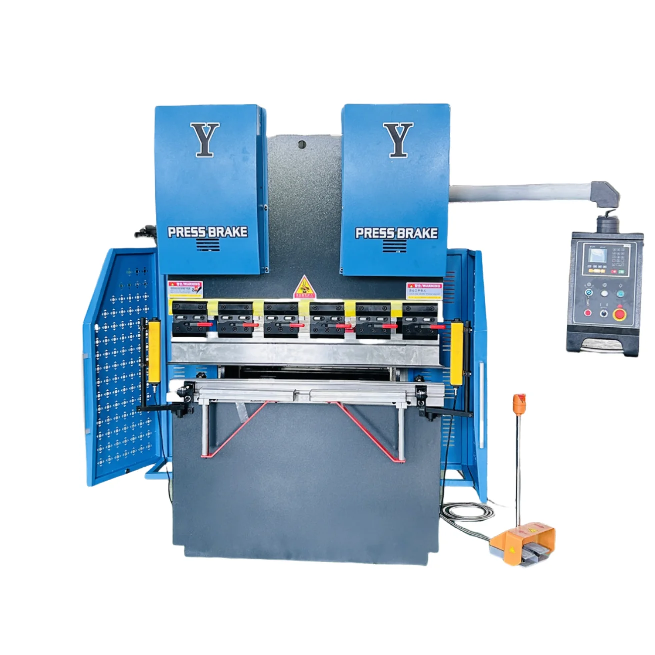 30ton Hydraulic Bending Machine NC CNC Bending Machine Small Mini Sheet Metal Press Brake for Metal Processing with ESTUN E21