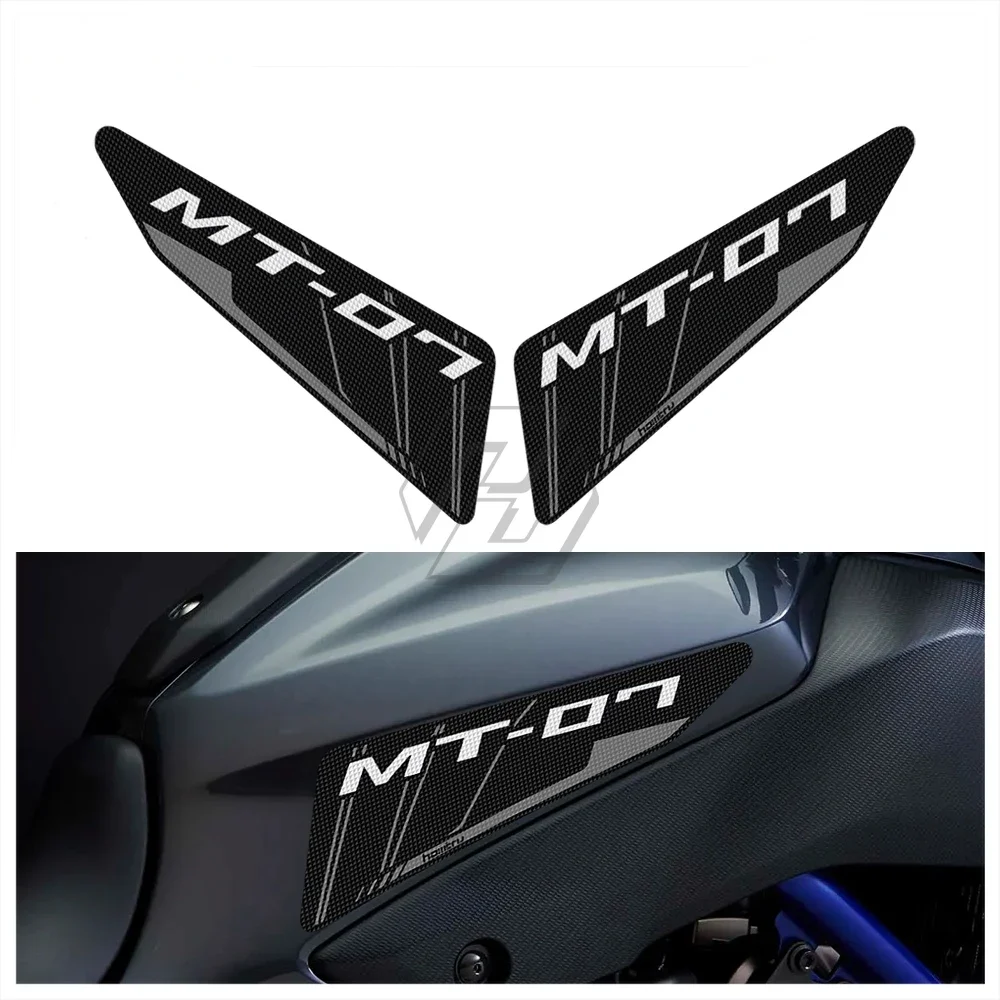 

For Yamaha MT-07 2014-2017 Motorcycle Accessorie Side Tank Pad Protection Knee Grip Mat