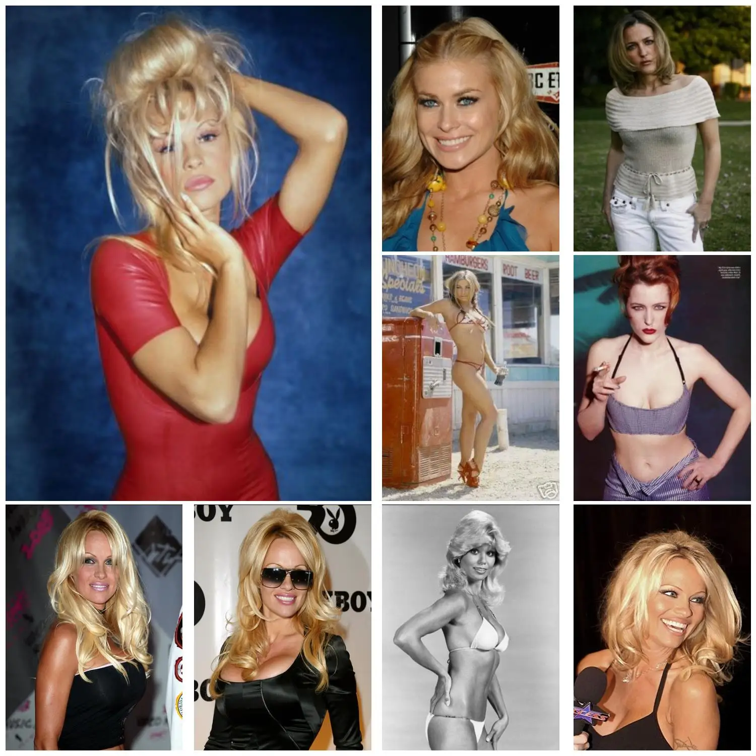 pamela anderson Poster Prints Wall Art Canvas Painting Poster For Modern Family Living Room Home Decor