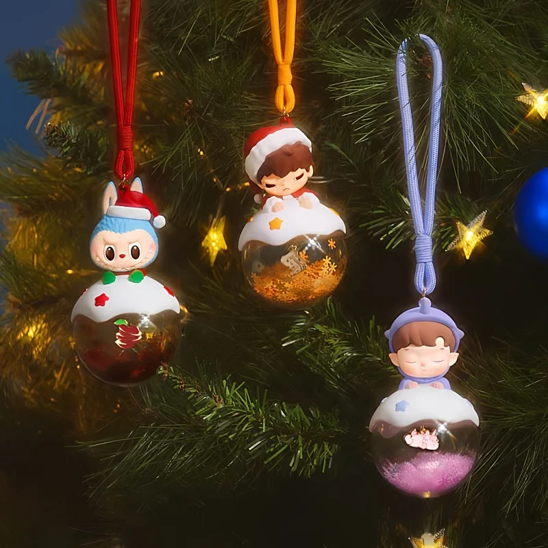 

Новая слепая коробка Popmart Apple Of My Eye, милый брелок для ключей, рождественские украшения, прекрасный подарок, загадочная коробка, кавайная игрушка, коллекционная кукла