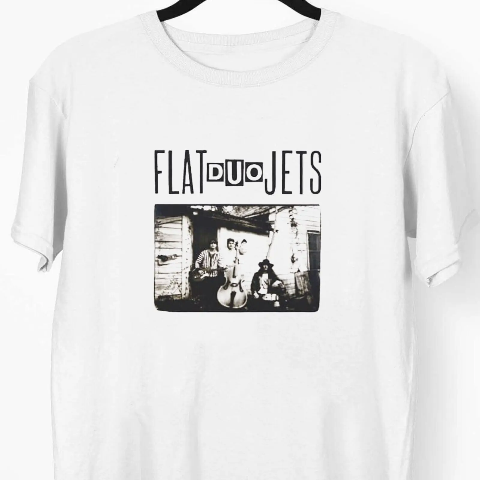 Flat Duo Jets Album Cover T Shirt Te5456