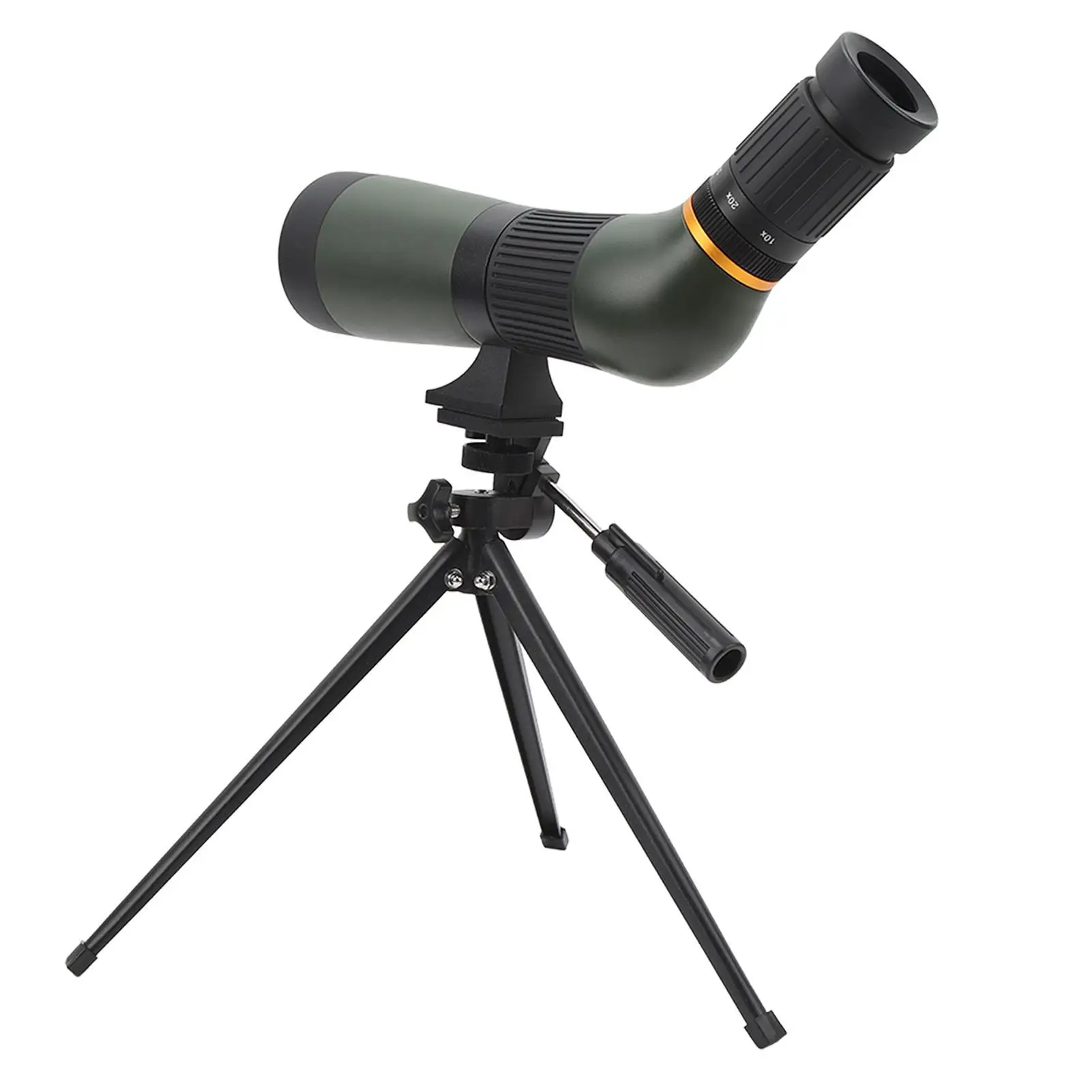 30x60 Skid-Resistant Monocular Telescope with Clear Image & Eyepiece - Ideal for hiking & for wildlife Viewing