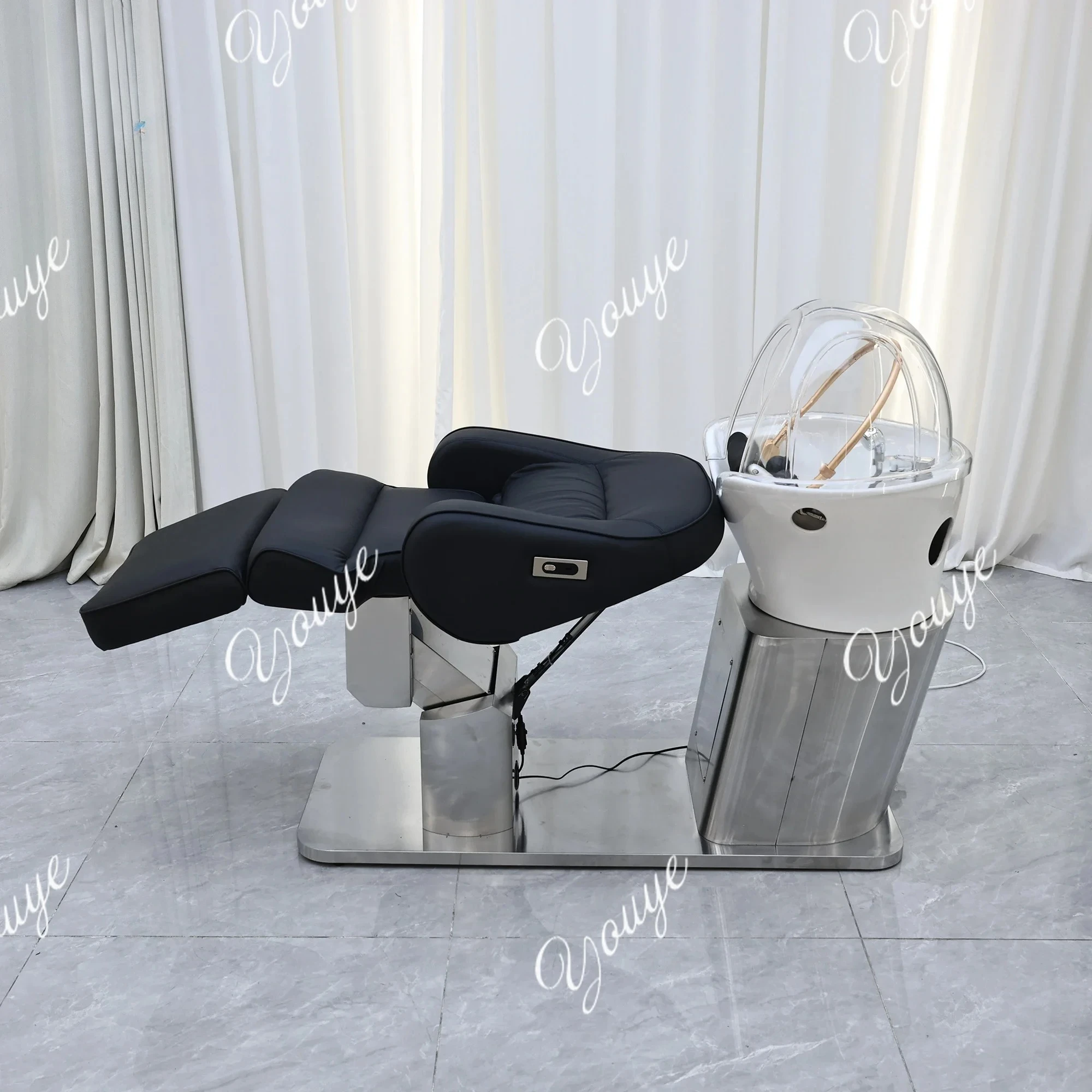 

Professional Shampoo Chair Adjustable Barber Chairs Hair Head SPA Bed Headspa Salon Furniture Barber Shop Shampoo Beds