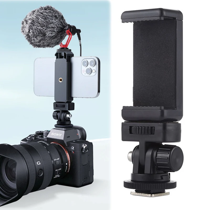 Monitor Flexible Tripod Adapter Cold Shoe Mount Camera Holder Phone Holder For Canon For Sony DSLR Camera﻿