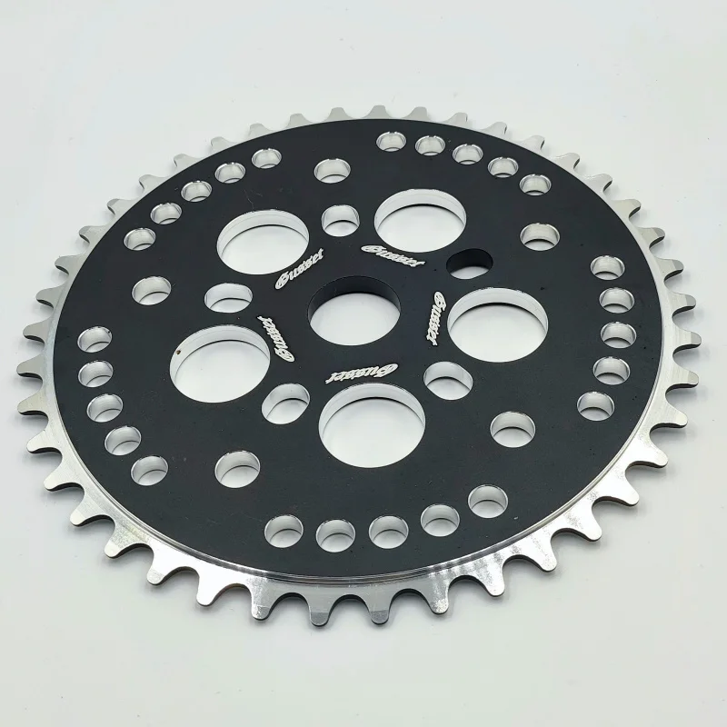 

Звездочка BMX 42T Звездочка для велосипеда из стали BMX с адаптером 19 мм.